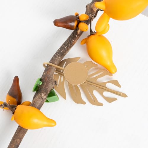 15 Pack Money Plant Hooks for Wall - Indoor Pothos Plant Support - color: Gold