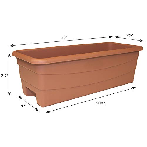 EarthBox 80605.01 Junior Garden Kit, Standard, Terracotta - color: Terracotta, style: Standard