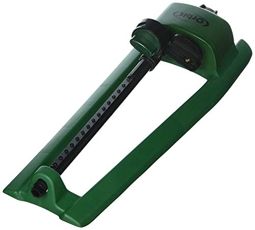 Orbit 56133 Easy-Click Oscillating Sprinkler - Waters up to 2600 Sq Ft
