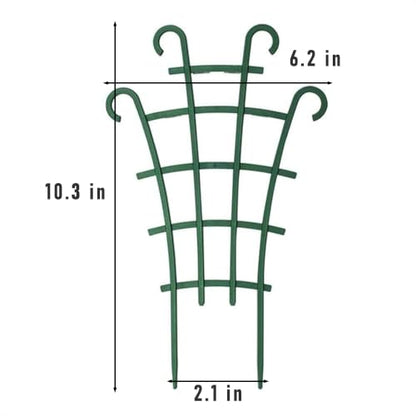 6-Pack Garden Trellis for Indoor Plants - Plant Trellis & Supports for Potted Climbing Plants, Tall Stakes for Pothos Hoya Monstera