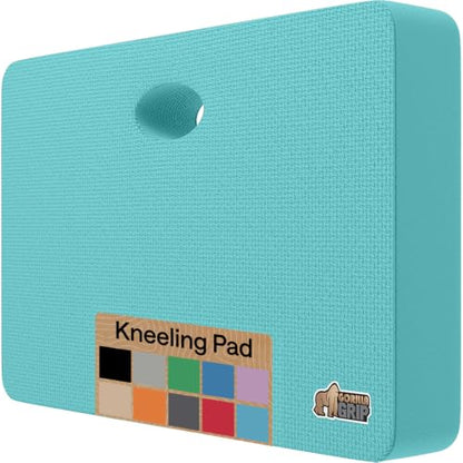 GORILLA GRIP® Extra Thick Foam Kneeling Pad for Gardening 17.5x11 Turquoise - color: Turquoise