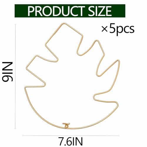 Monstera Plant Support Stem Stabilizer-5PCS Stem Holder (9 × 7.6 in) - size: 9 x 7.6 inches