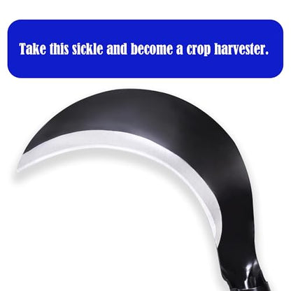 260mm Manganese Steel Billhook Brush Clearing Sickle - size: 1pce 9.45in/240mm Manganese steel