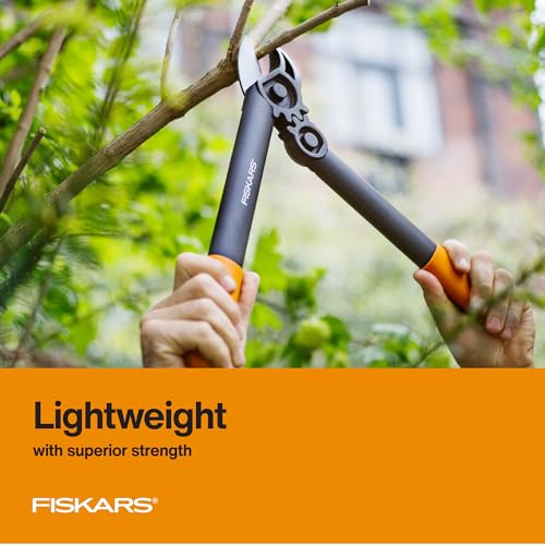 Fiskars 15” PowerGear Garden Anvil Loppers, Tree Trimmer, 1.25" Cuts - style: 15" PowerGear Anvil
