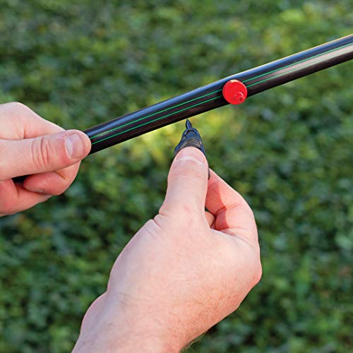 Rain Bird T63-100 Drip Irrigation 1/2" (0.634" OD) Blank Distribution Tubing, 100' Roll, Black - size: 100' Roll