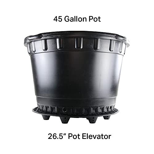 Grow1 26.5-Inch Pot Elevators for Plants (1-Piece) - size: 26.5", style: 1 Pack