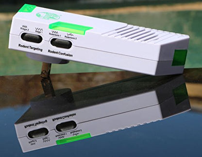 CLEANRTH CR008 Advanced Ultrasonic Rodent Repelling System - Powerful Indoor & Outdoor Rodent Repellent
