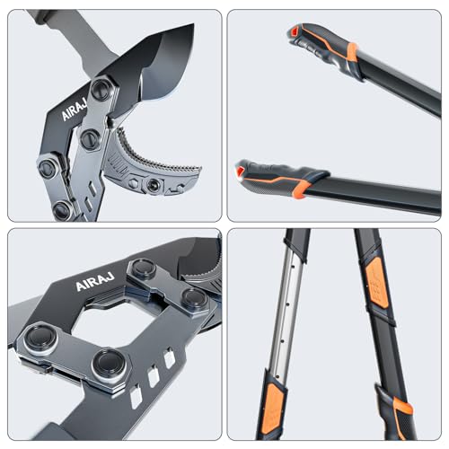 AIRAJ 27-37''Anvil Loppers for Tree Trimmer Heavy Duty with Compound Action