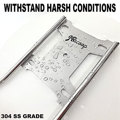 JBscoop Large Stainless Steel Hose Holder, Heavy Duty Hose Hanger (1)