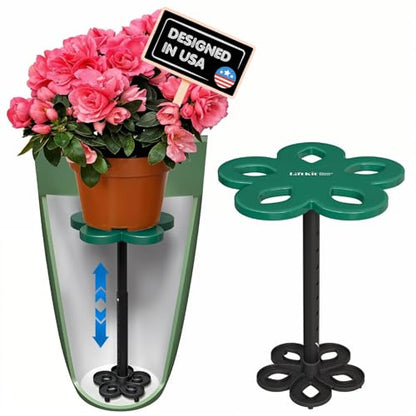 Lift Kit Planter Insert Tall Tapered Plant Riser Fill Bottom of Tall Flower Pots and Large Plant Containers | Indoor and Outdoor (11-17” Rise, 6" Base, 10" Top) - size: Tall Tapered Lift: 11-17” Rise, 6" Base, 10" Top