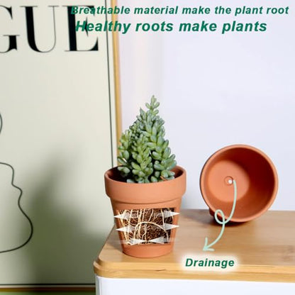 vensovo 2.5" Tiny Terracotta Pots with Drainage, Mini Clay Pot, 12 Pack