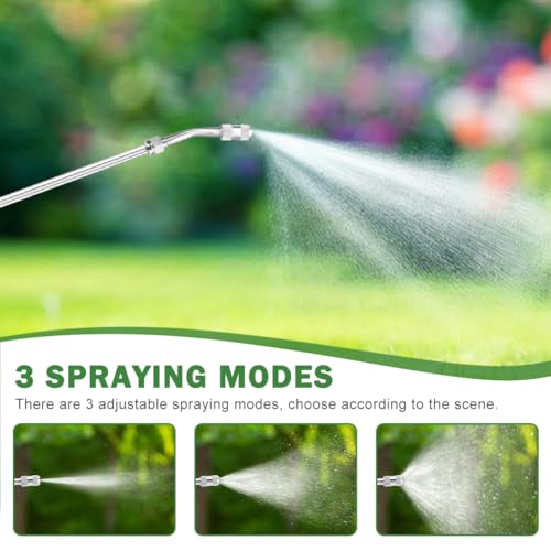 28" Stainless Steel Sprayer Wand with Shut-Off Valve & Quick Connector