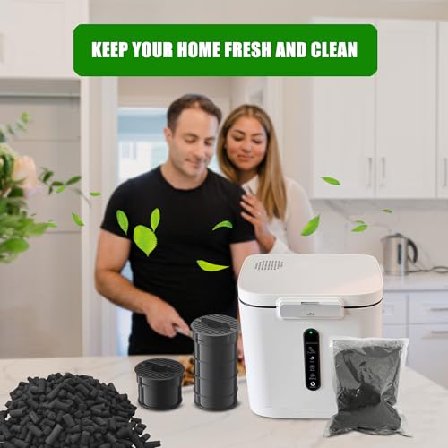 Odor Absorbing Carbon Refills for Fylecen Kitchen Smart Compost Bin