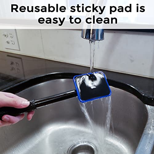 Extendable Reacher Tool – 39” No‑Bend Sticky Pad Grabber for Seniors & Mobility Support – Compact Pickup Tool for Small Items