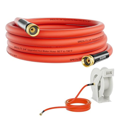 SPECILITE 3/4" x 20FT Hot/Cold Leader Garden Water Hose - size: 20FT 3/4" ID Female to Female