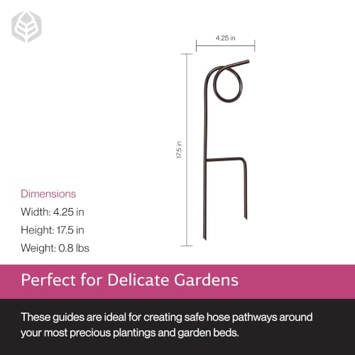 Yard Butler Plant-Saving Hose Guide, 17.5 Inch Garden Stake