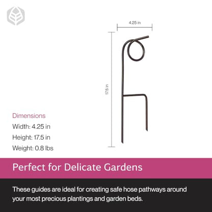 Yard Butler Plant-Saving Hose Guide, 17.5 Inch Garden Stake