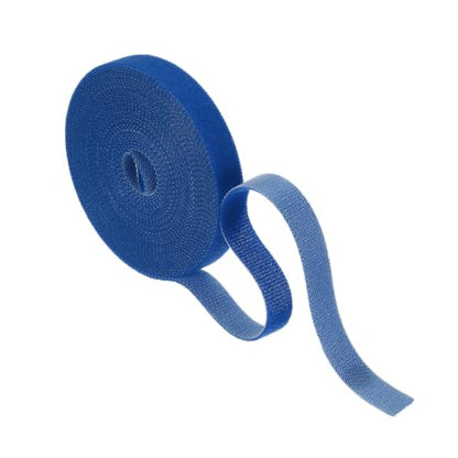 HARFINGTON Garden Plant Tape 16.4ft 1/2" Reusable Ties Strap Blue - color: Blue, size: 16.4ft x 1/2"