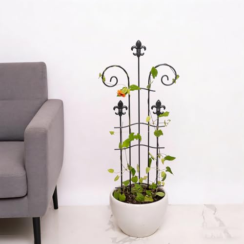 31" Pot Trellis for Climbing Plants - Support for Vining Plants - size: 31"H