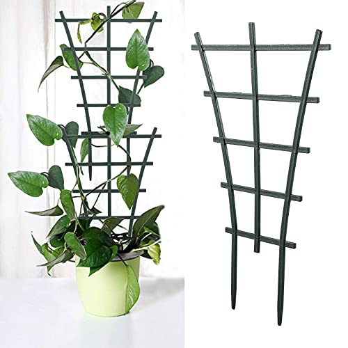 Mini Plant Trellis for Climbing Plants, Plastic Potted Stake