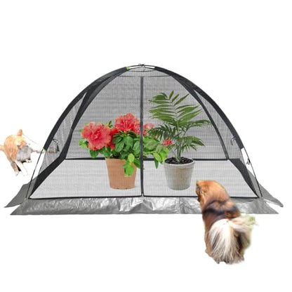 7 x 5 ft Pond Cover Dome Net for Garden Water Features - style: 5×7