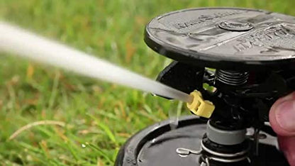 Rainbird Part/Full Circle Maxi-Paw Rotor Pop-Up Sprinkler - color: black