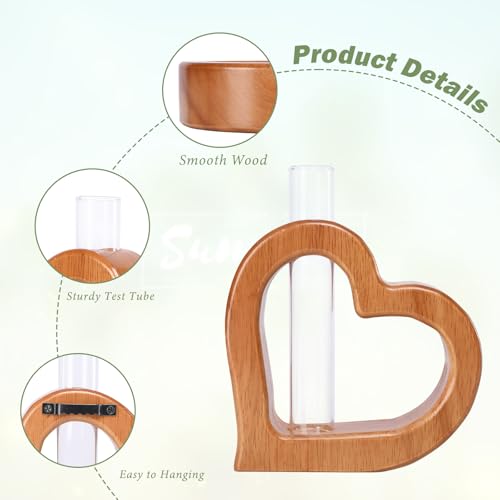 Plant Propagation Stations 2 PCS Wall Hanging Planters - size: 5.3IN