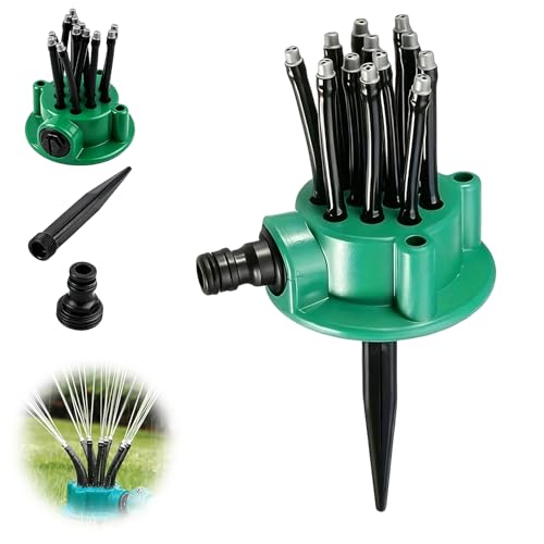 360° Multi-Directional Lawn Sprinkler, Automatic Multi Sprinkler Garden Lawn Sprinklers, Ground Irrigation Garden Sprinkler System