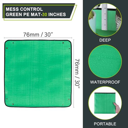 30" X 30" Large Plant Repotting Mat for Indoor Plants Potting Soil, Foldable Waterproof Plant Repotting/Potting Tray, Potting Mat for House Plants Succulents Gardening Tools Gifts for Gardener - size: Medium 30 x 30"