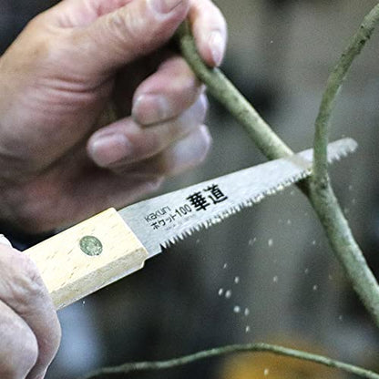 KAKURI Mini Folding Bonsai Saw 4", Small Japanese Pocket Hand Saw - style: Bonsai Pruning