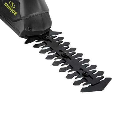 Sun Joe 2-in-1 Cordless 7.2V Handheld Grass Shear & Hedge Trimmer, HJ604C