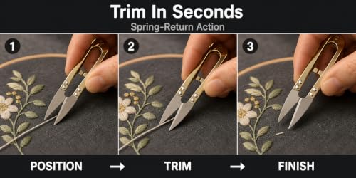 4PCS Bonsai Shears Scissors Set for Plant Trimming and Sewing
