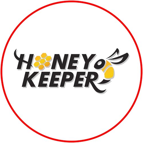 Honey Keeper Beekeeping Gloves - Goatskin Leather with Canvas Sleeve and Elastic Cuff