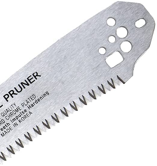 Universal Type Saw Blade, Suitable for the Models of Most Brand, Pole Pruner Blade Replacement, Razor-Sharp Curved Blade Saw, Steel Blade with High Hardness and Sharpness, 17 inches Length - size: 17 inches