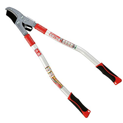 SENKICHI Ratchet Type Tree Thick Branch Cut Scissors (Curve Handle) Sgfl-3r