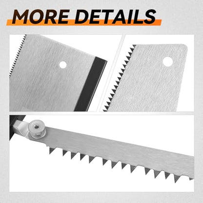 Auto Dynasty 3pcs Handsaw Set, Bow Saw Back Saw Hand Cuts for Sawing, Trimming, Gardening, Cutting Wood, Drywall, Plastic Pipes, Sharp Blade - style: 3pcs Hand Saw