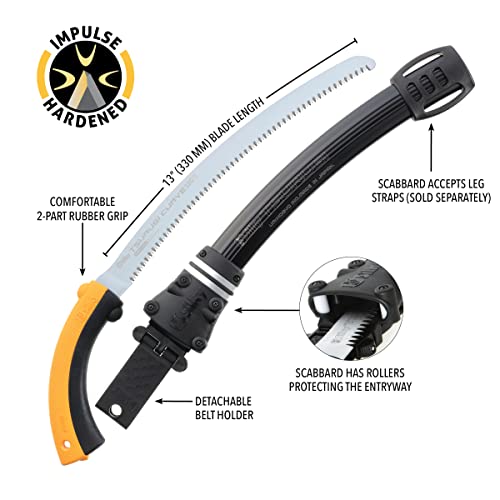Silky Professional Series TSURUGI Curved Hand Saw 330mm MED Teeth (456-33) - size: 330 mm, Medium Teeth