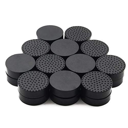 24 Pack Invisible Pot Feet with Enhanced Non-Slip Surface Grip Plant Pots and Flowers, Solid Rubber Pots Risers, Pot Lifters for Indoor or Outdoor Planters