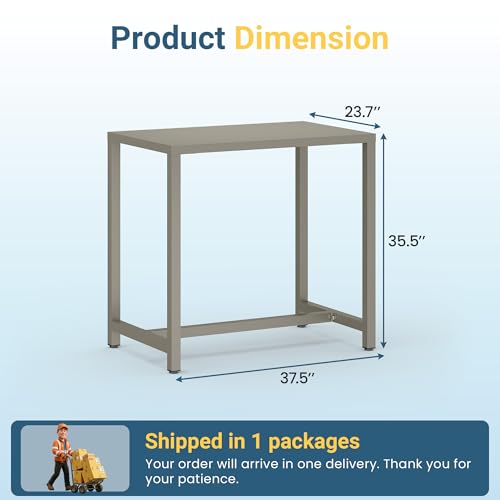Wisteria Lane Outdoor Prep Table, Aluminum Modular Outdoor Kitchen Grill Table, All Weather Kitchen Island with Ample Storage & Food Preparation Space for Patio BBQ, Backyard, Porch - size: Bar Table Cabinet