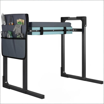 Heavy Duty Foldable Garden Stool with Kneeler and Seat