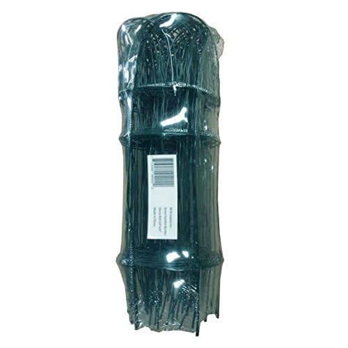 14 inch(H) x 20 feet(L) Green Garden Border Edging Folding Fence Roll Scroll Top Rolled Yard Fencing Garden Fence, Metal Wire Garden Fence for Outdoor,Yard Landscape Patio,Flower Bed Edging - size: 14"x20', Pack of 1