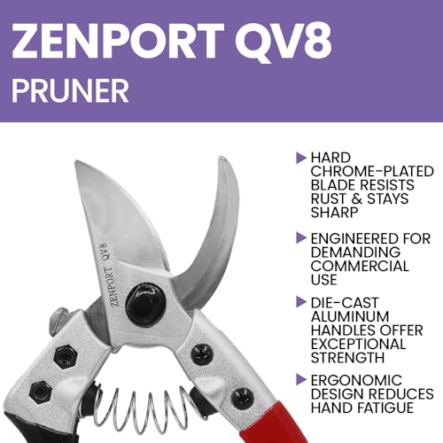 Single Hand Q Series V8 Professional Pruner - 3 Pack