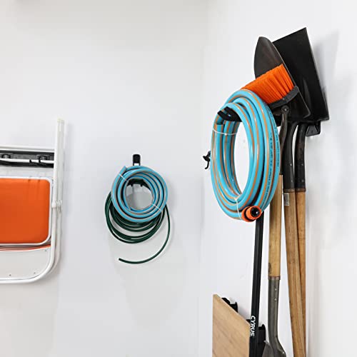 Wallmaster Wall Mount Garage Hooks, Heavy Duty Long Utility Storage Hooks - size: 2 Pack