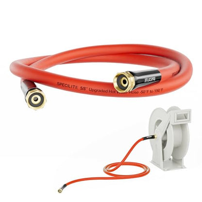 SPECILITE 5/8"x5FT Female to Female Hot/Cold Short Leader Garden Water Hose - size: 5FT 5/8" ID Female to Female