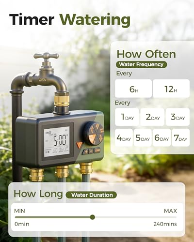 Diivoo Sprinkler Timer 3 Zone - size: 3 Zone