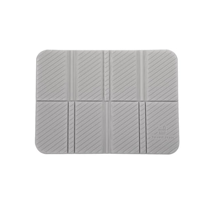 Sauna Mat/Personal Seat Pad – for Sauna, Spa, and Outdoor Use Gray - color: Gray