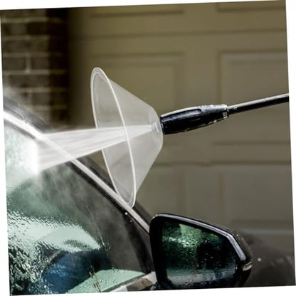 SUPVOX 2 Pack Pressure Washer Splash Guard Overspray Deflector for Backpack Sprayer High Pressure Spray Gun Shield Water Sprayer Fan Protector for Car Washing and Lawn Cleaning
