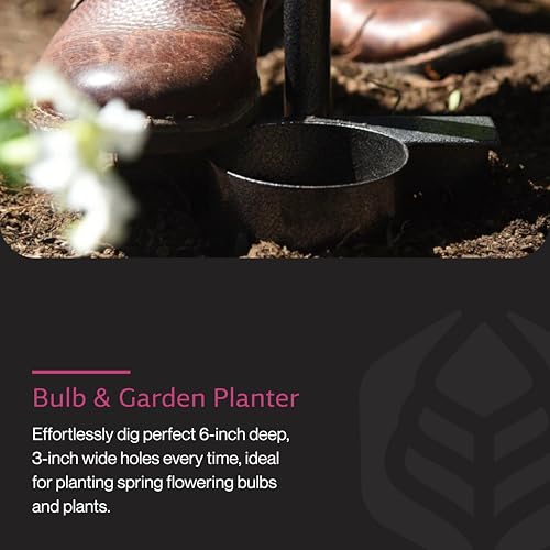 Yard Butler Bulb and Garden Planter, Planting Tool, IBPL-6
