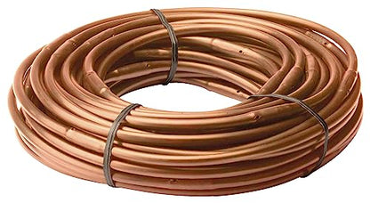Rain Bird ET256-50S Drip Emitter Tubing, 1/4" - size: 50' Roll (Pack of 1), style: Emitter Tubing - 6" Spacing