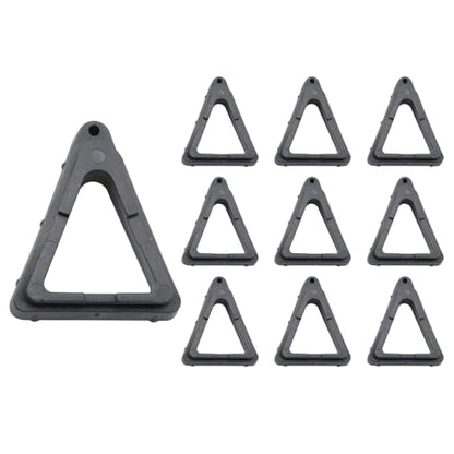 10PCS Black Plastic Pot Feet Pad Ventilation Preventing Root Suffocation Suitable for Outdoor and Indoor Garden Plants